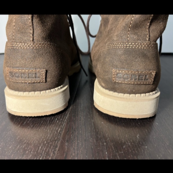 NWOB Sorel Madison II Chore Men\'s Waterproof Oiled Suede Boots Tobacco Gum Sz 14 main image 14